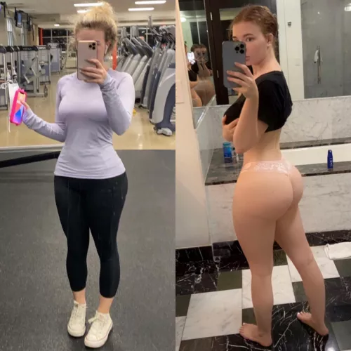 What the gym sees vs what Reddit sees