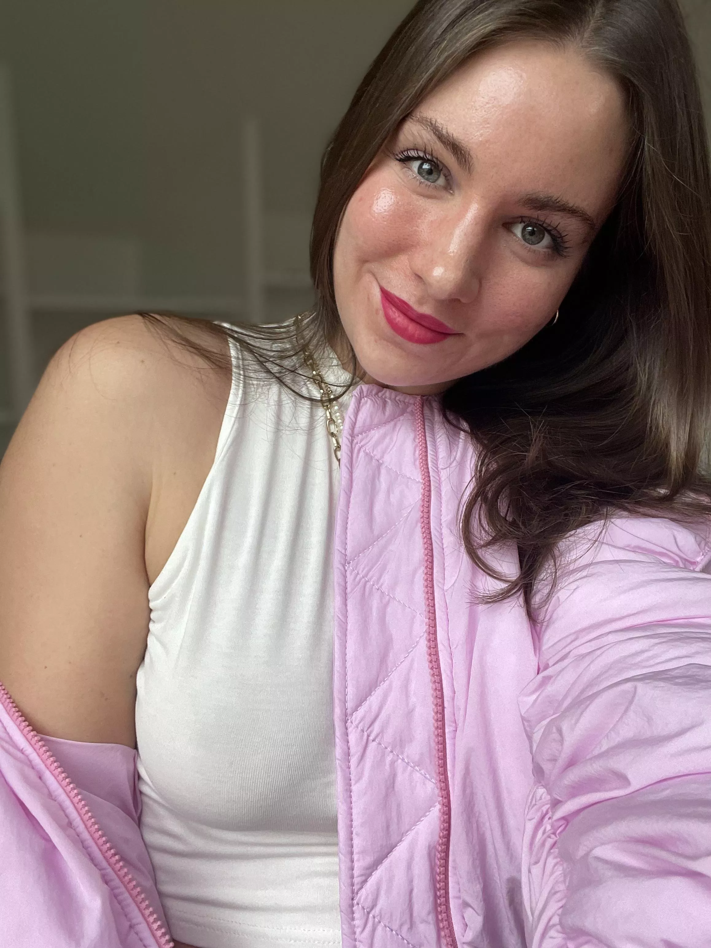 White shirt on a rainy day oops