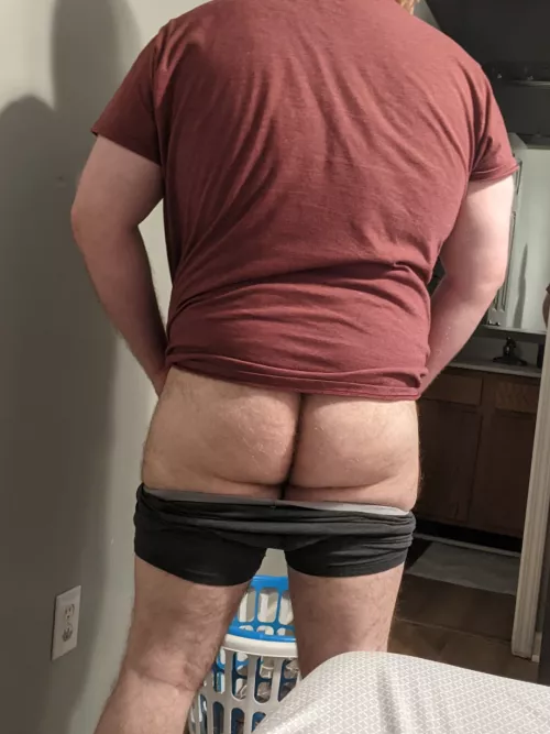 Working On Losing Some Weight, But Here's My Ass In Progress