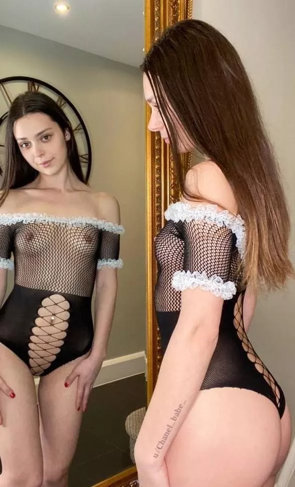 Would you eat me before you slide it in?