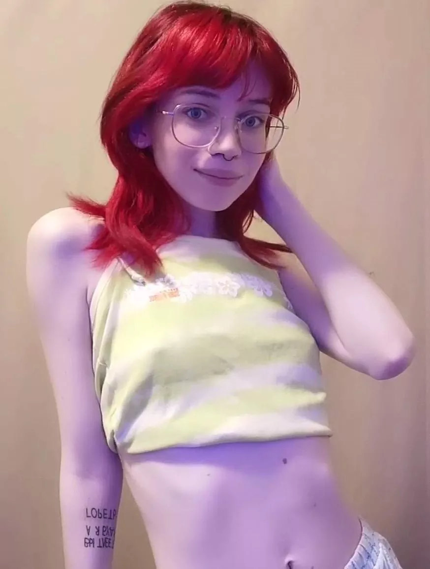 You can see how hard my nipples are even if I wear top