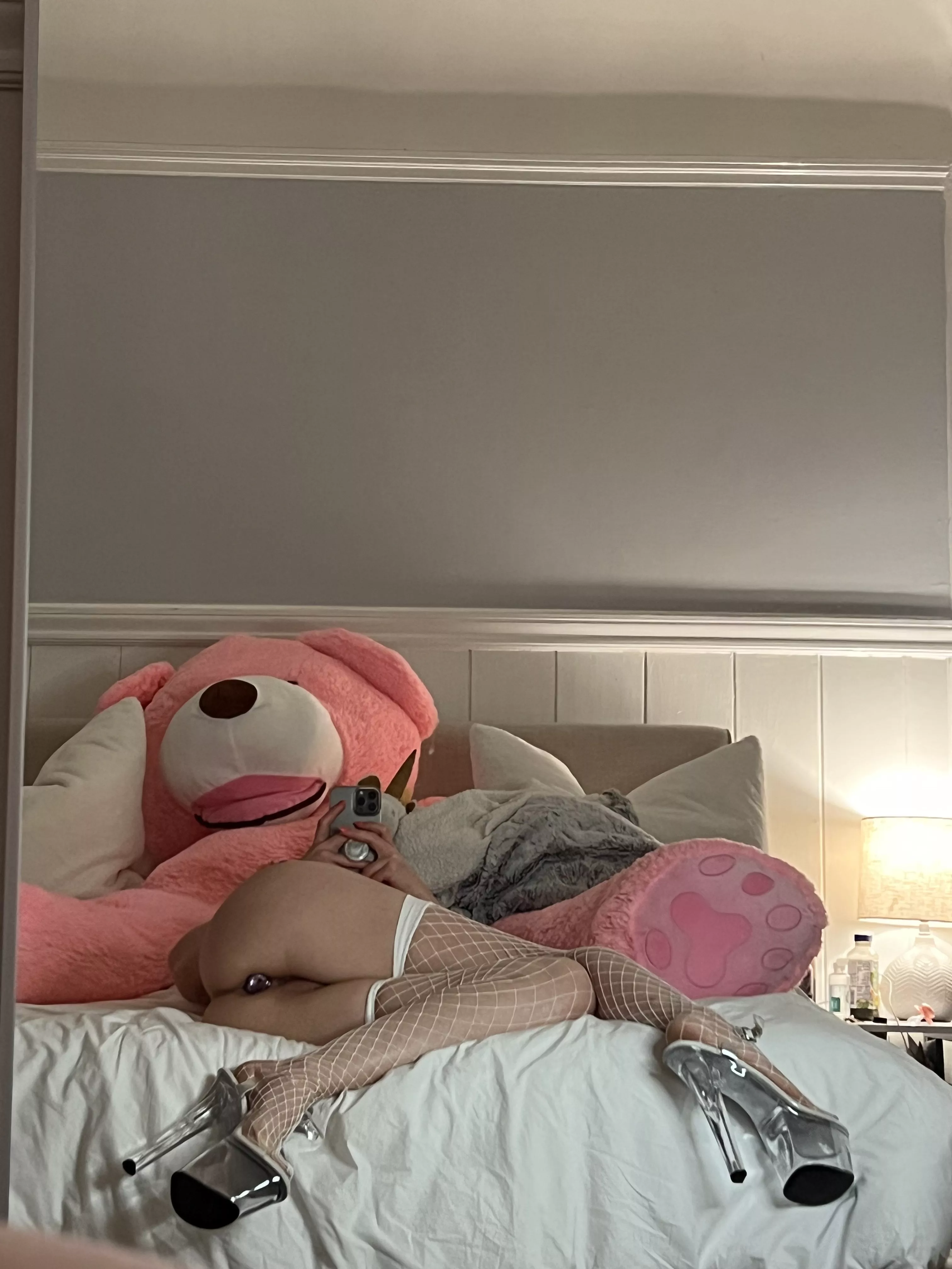 You walk into my room and find me like this.. what are you doing?