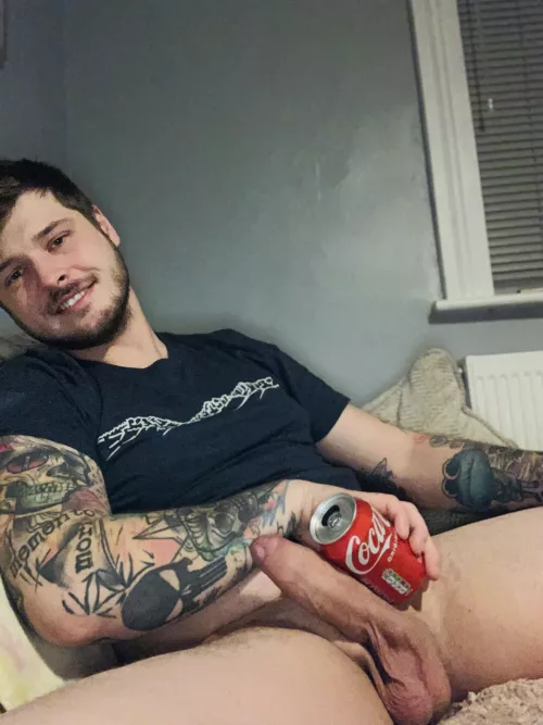 A coke, cock and a smile