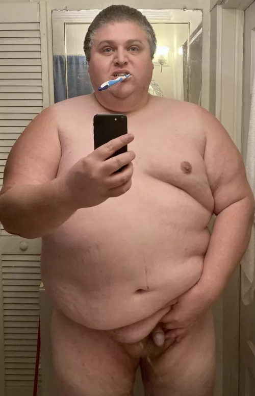 All a man really wants is someone to brush his teeth with at night.