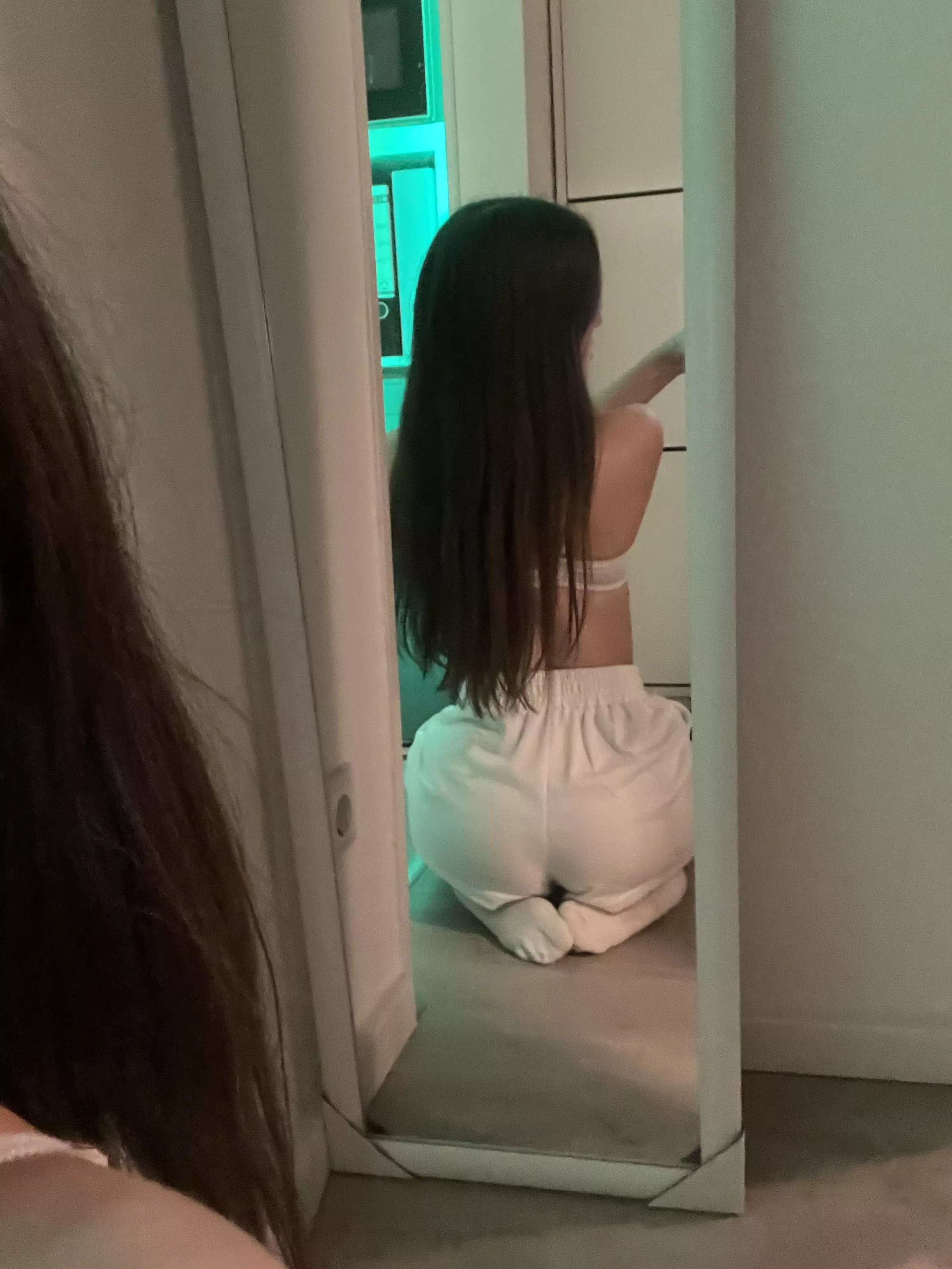 all in white right now you might as well add something to it😈