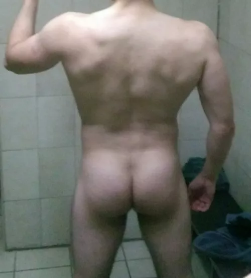 All this working out just so I can look the best when you bend me over