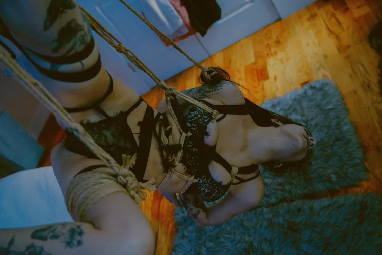 All tied up and no one to play with