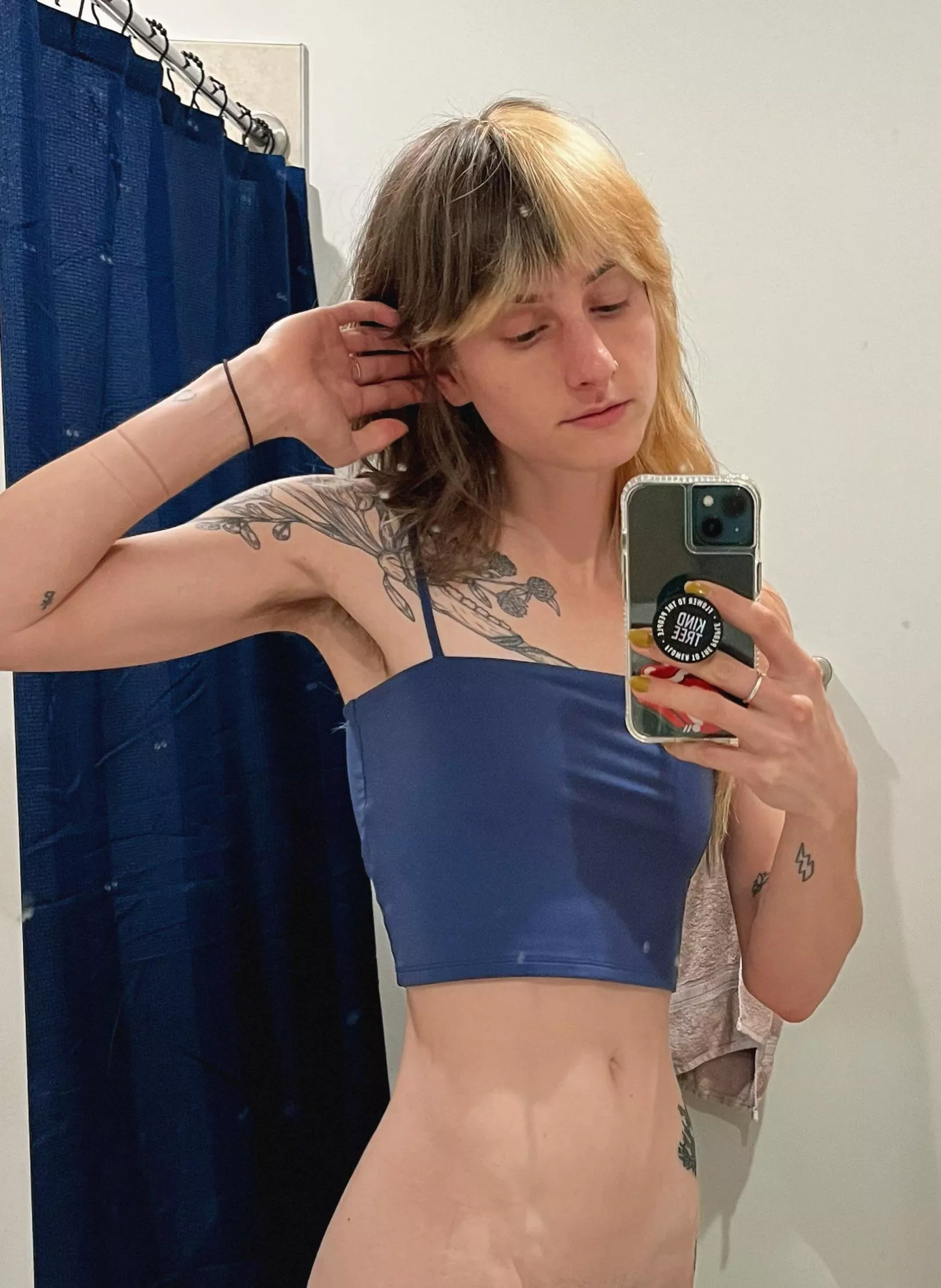 Almost as pale as my hair