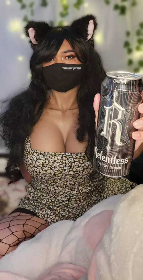 Am I a traitor to my fellow femboys because I don't drink Monster? XD