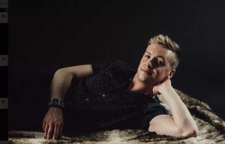 Are you even gay if you don't pose on a bearskin rug once a year? 😂🔥