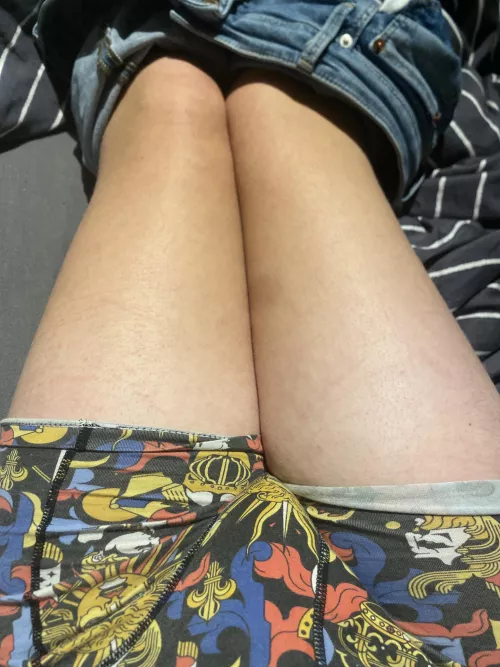 Cute femboy thighs