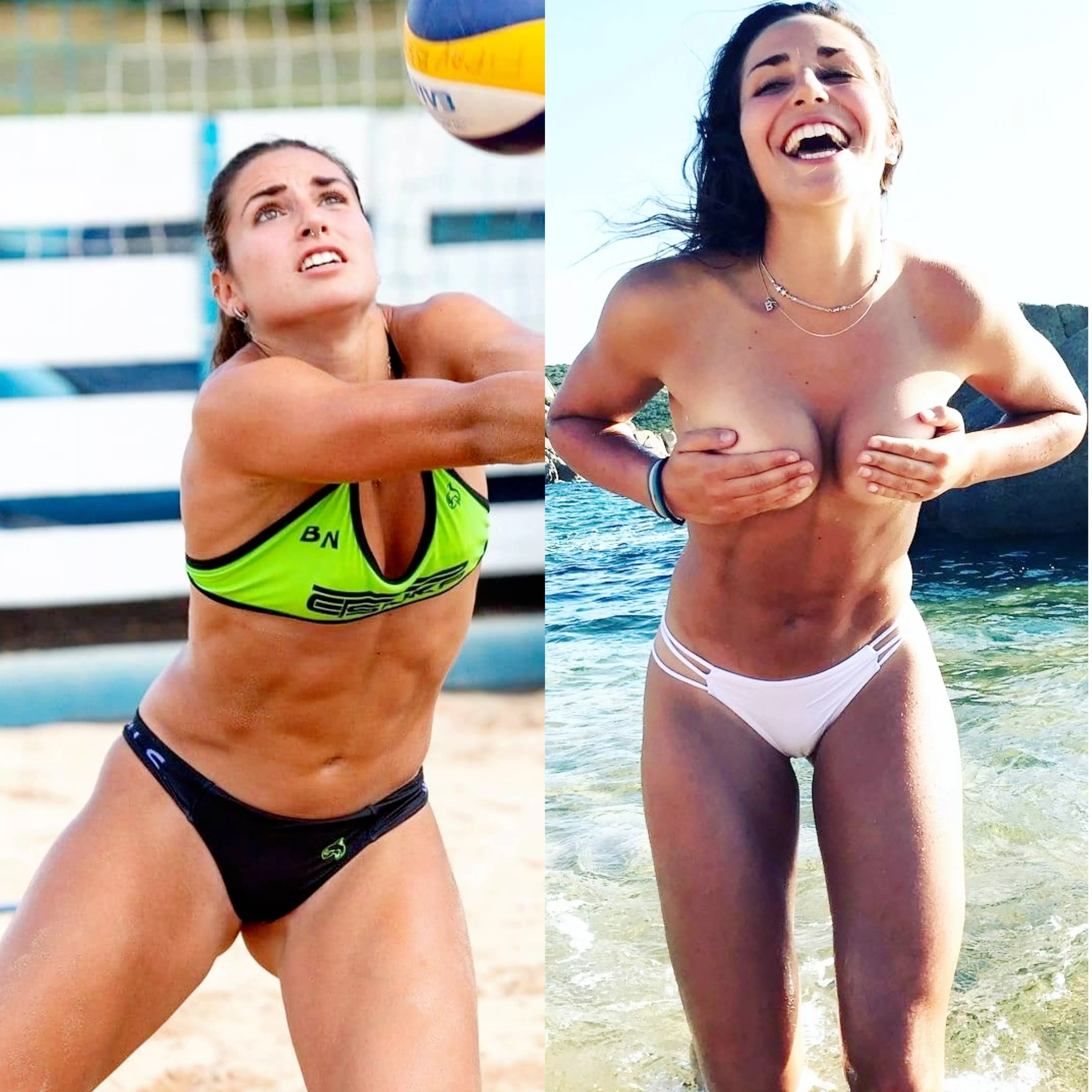 Different moods on and off court