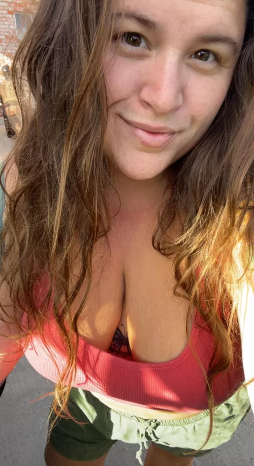 do my tattoos and big natural breast make your day?