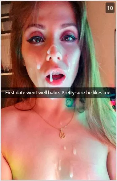 First date went well babe..