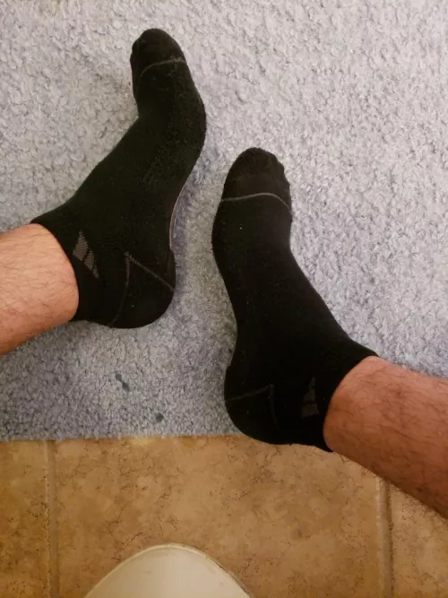 first time letting them out the shoes all day