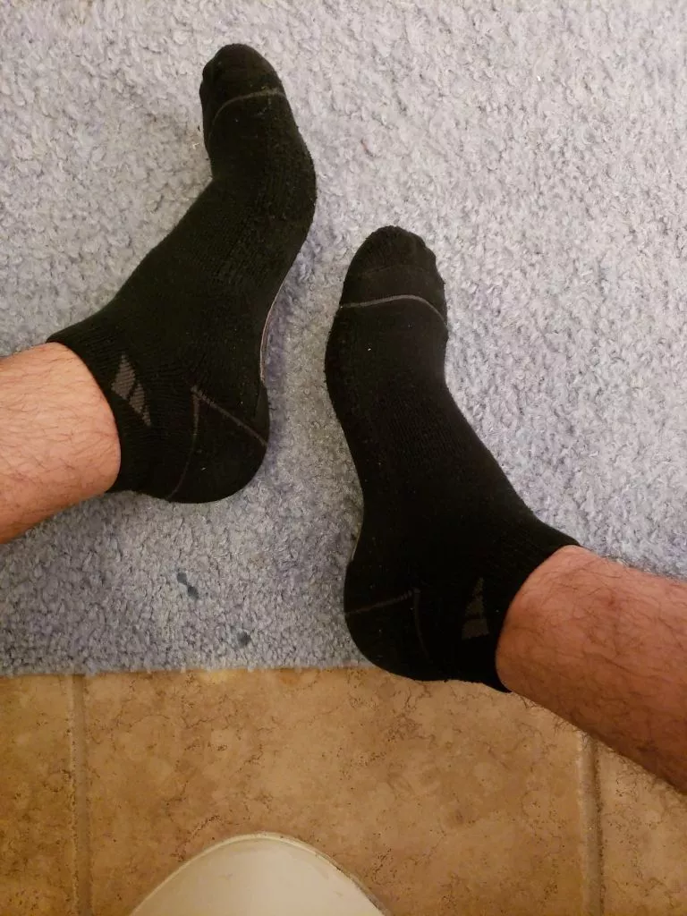 first time letting them out the shoes all day