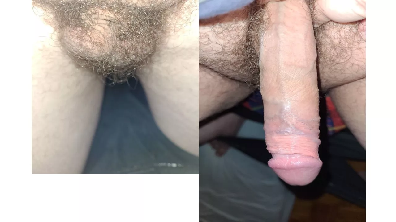 From nothing to something (thighs for scale)