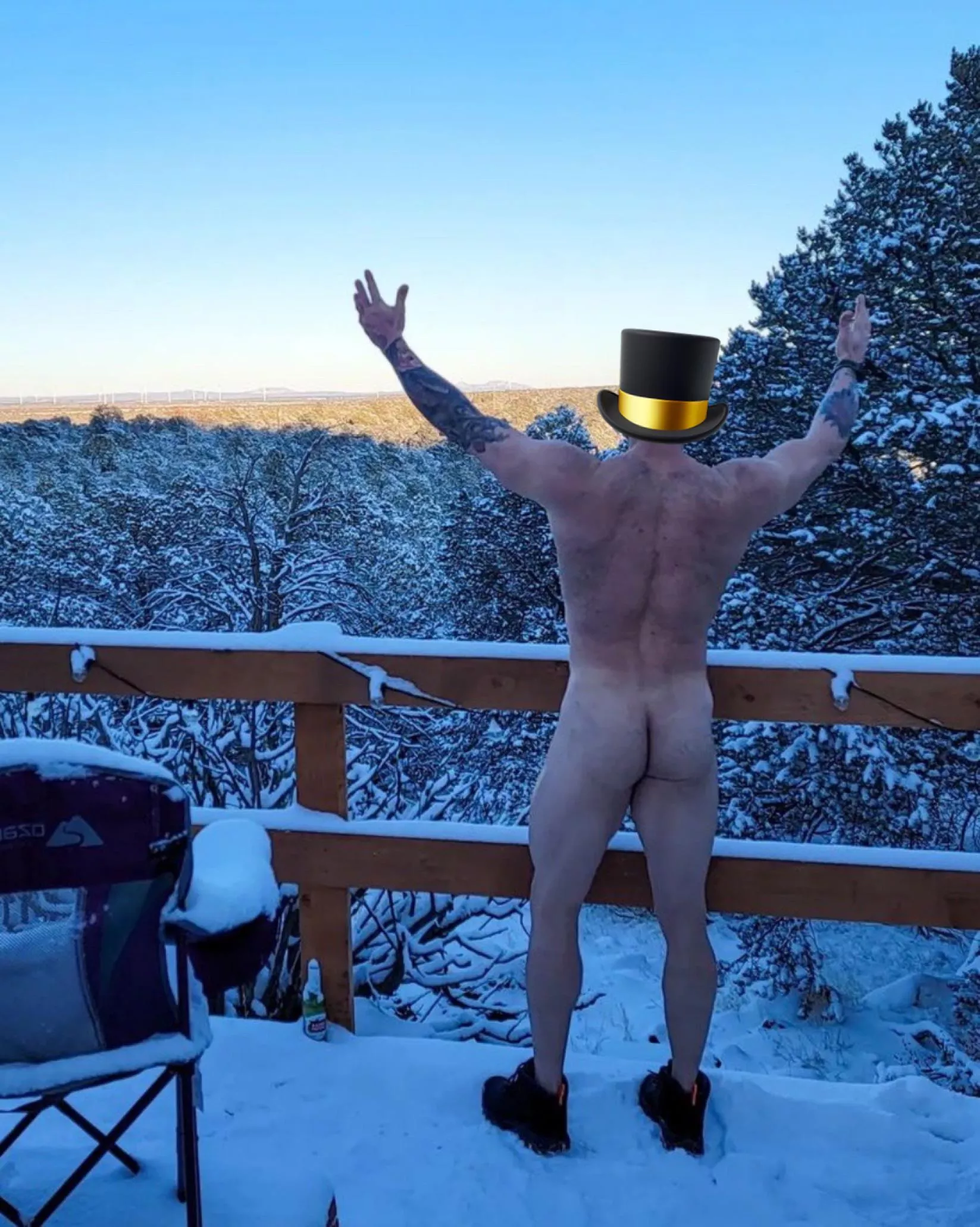 Frozen butt