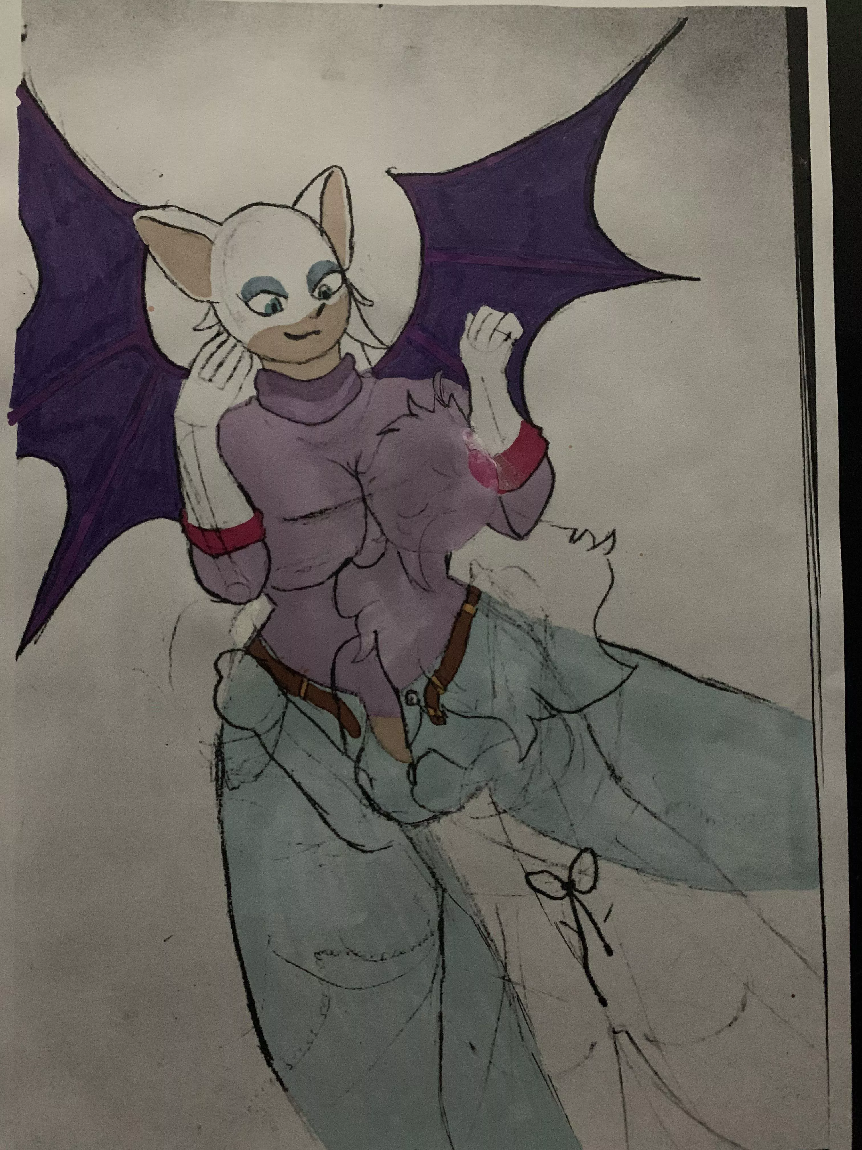 Ghostbustin with rouge the bat