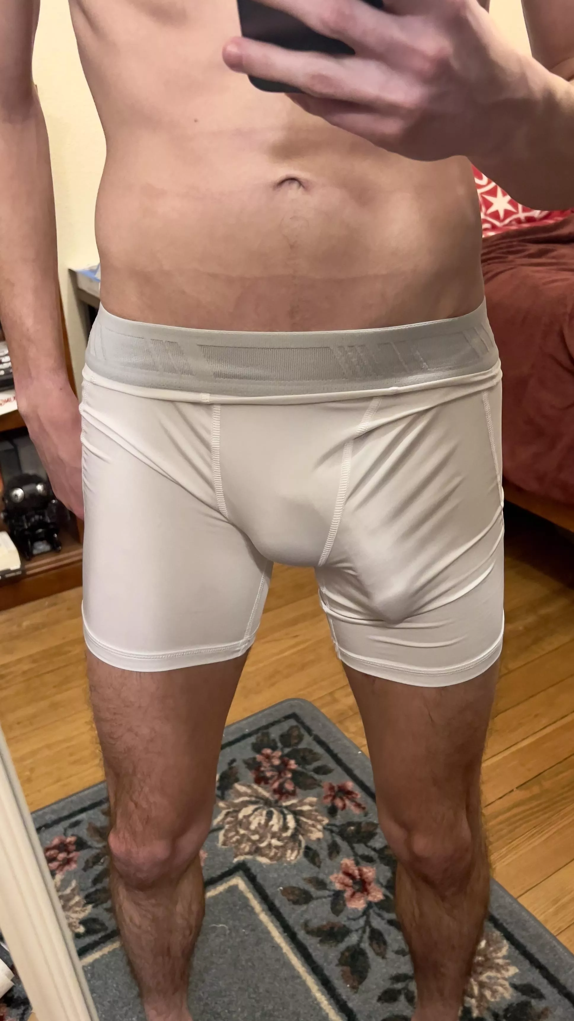 God, I love compression shorts