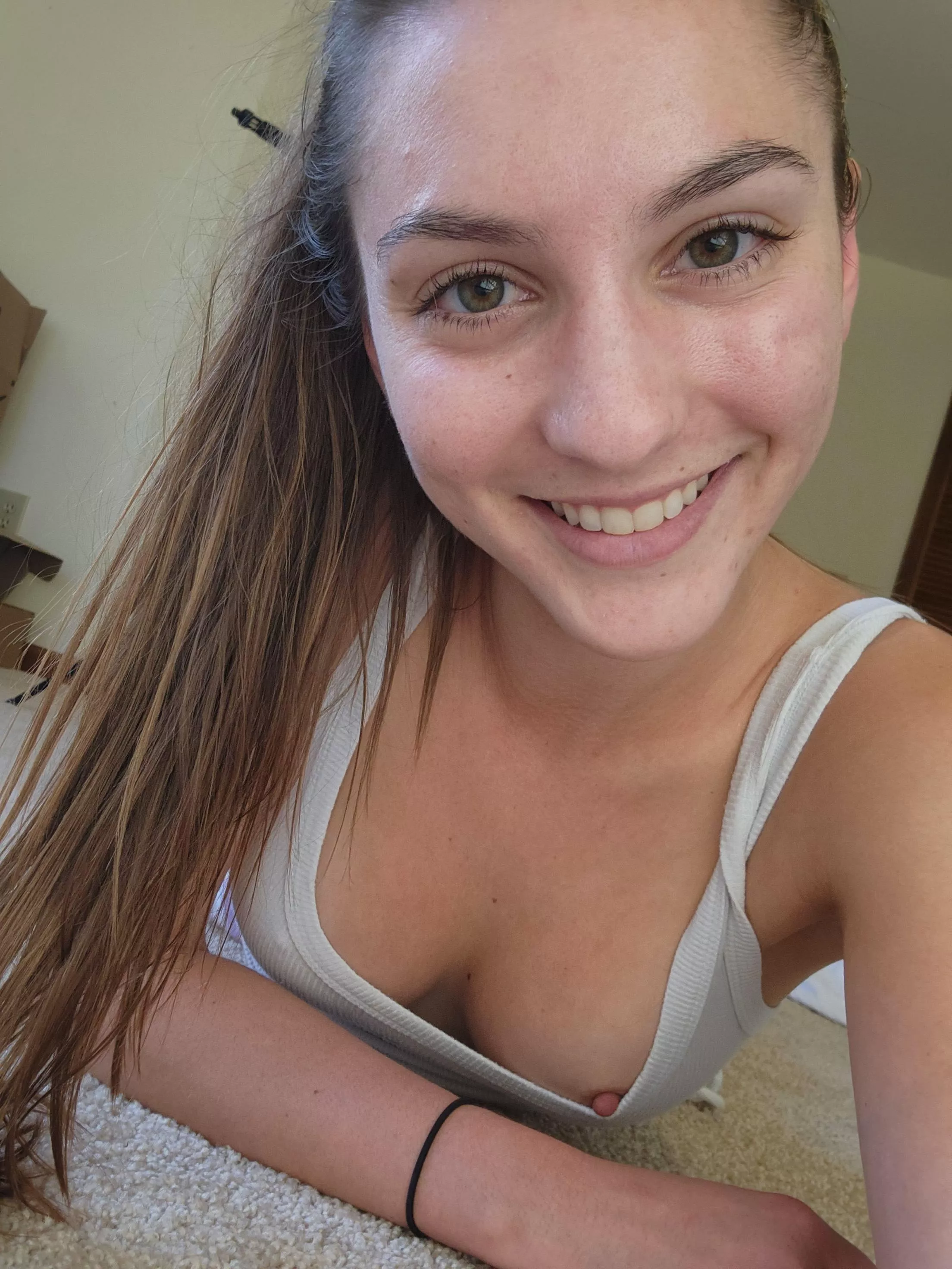 guess my nipple wanted to say hi;)