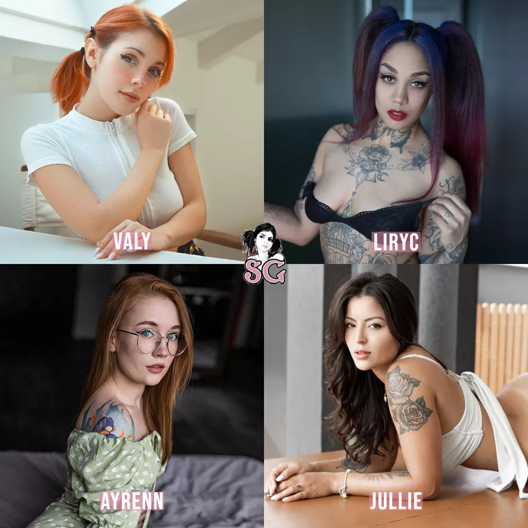 Help us decide which model should be our new profile icon for the month of January and we'll give away 3 memberships!