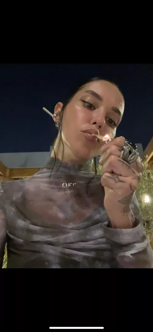 How are you? Shall we smoke?🐈‍⬛