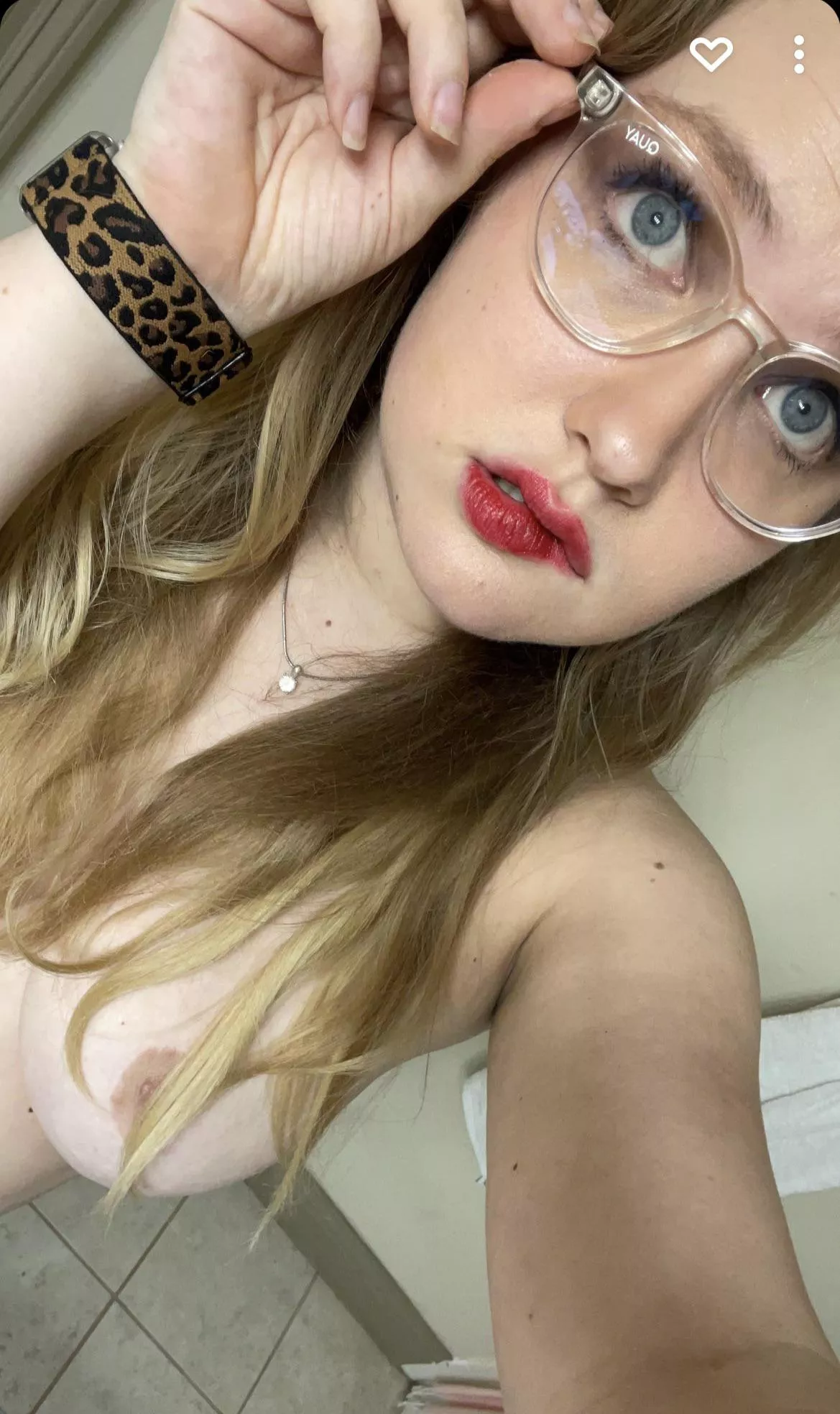 How do we [f]eel about the red lipstick?