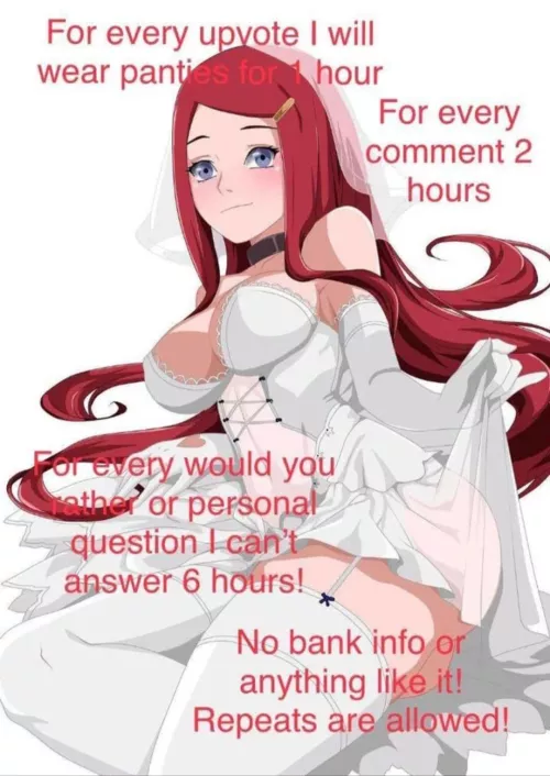 How long should I wear panties for