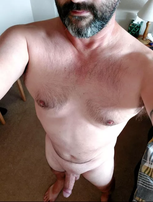 I hope my Dad bod and salt/pepper beard ticks your boxes! (m50)