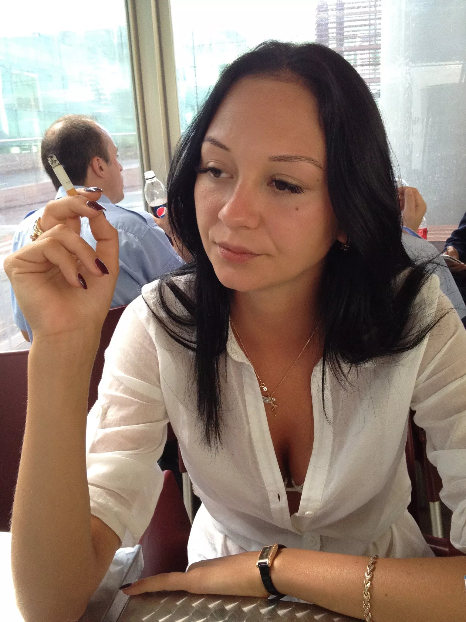 I hope you do not mind me posting again. Do you like me smoking?