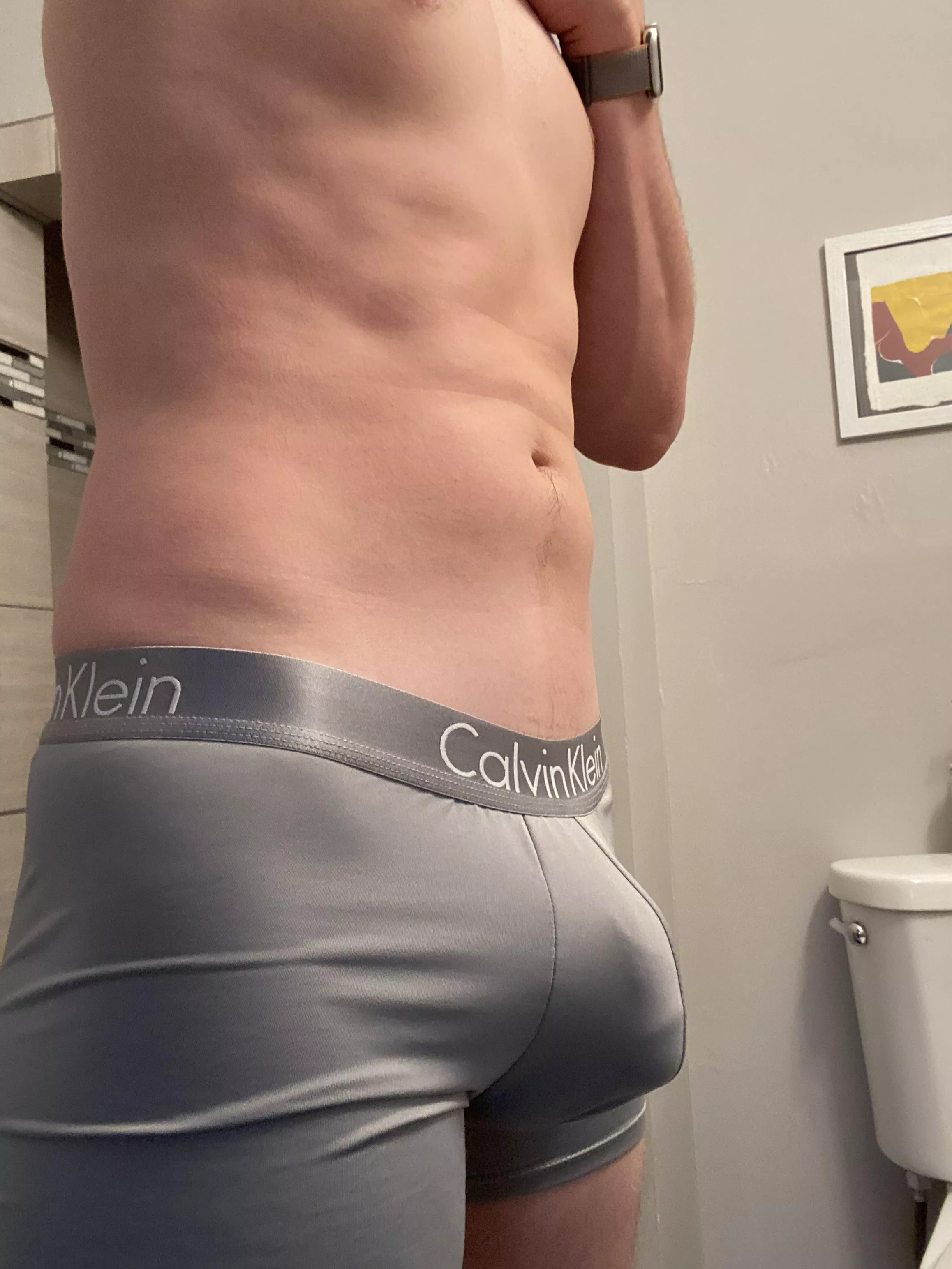 I love the way my soft cock looks in grey [28]