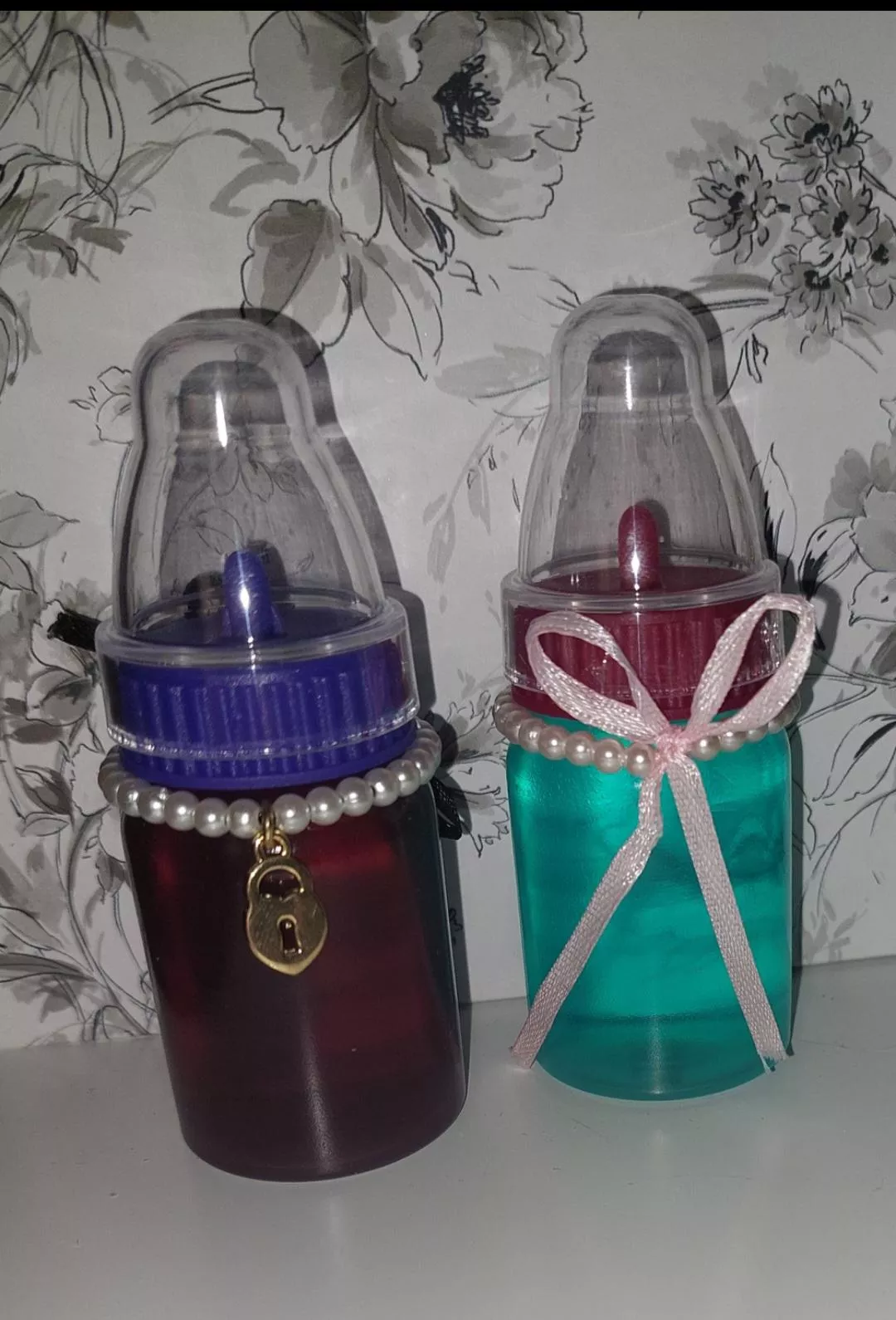 I made baby bottle soap bottles🍼🫧