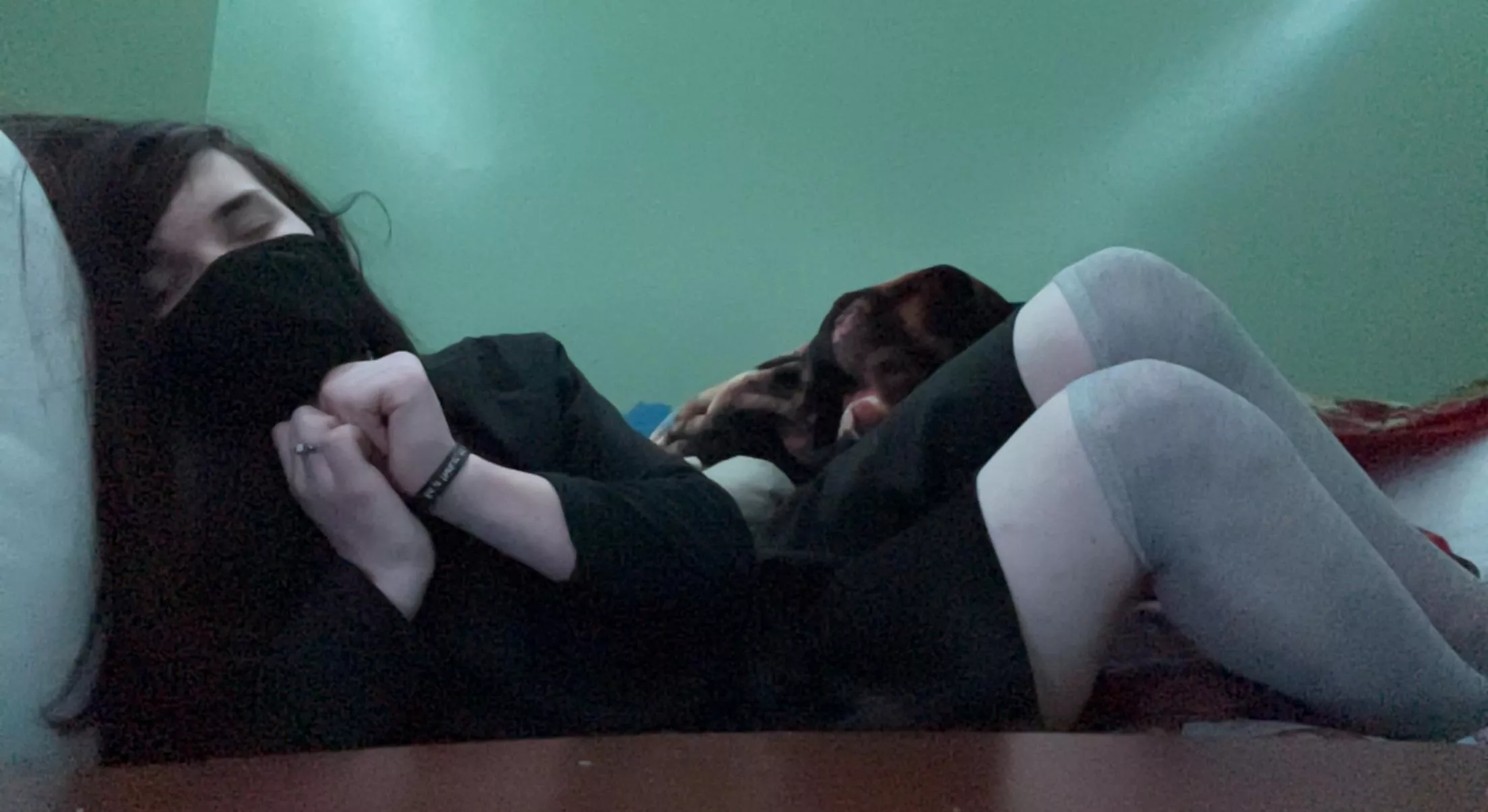 I was so comfy here!