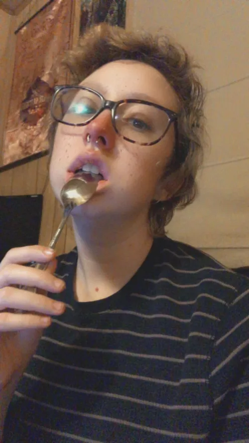 Ice cream for breakfast