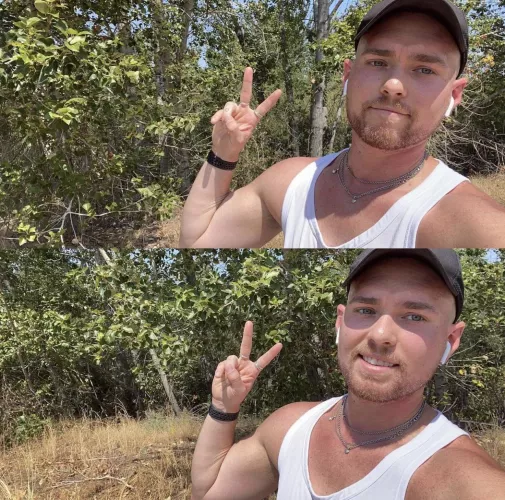 In case nobody has told you today. Your killing it. You have a great butt. And your somebodies reason to smile ☺️✌🏻