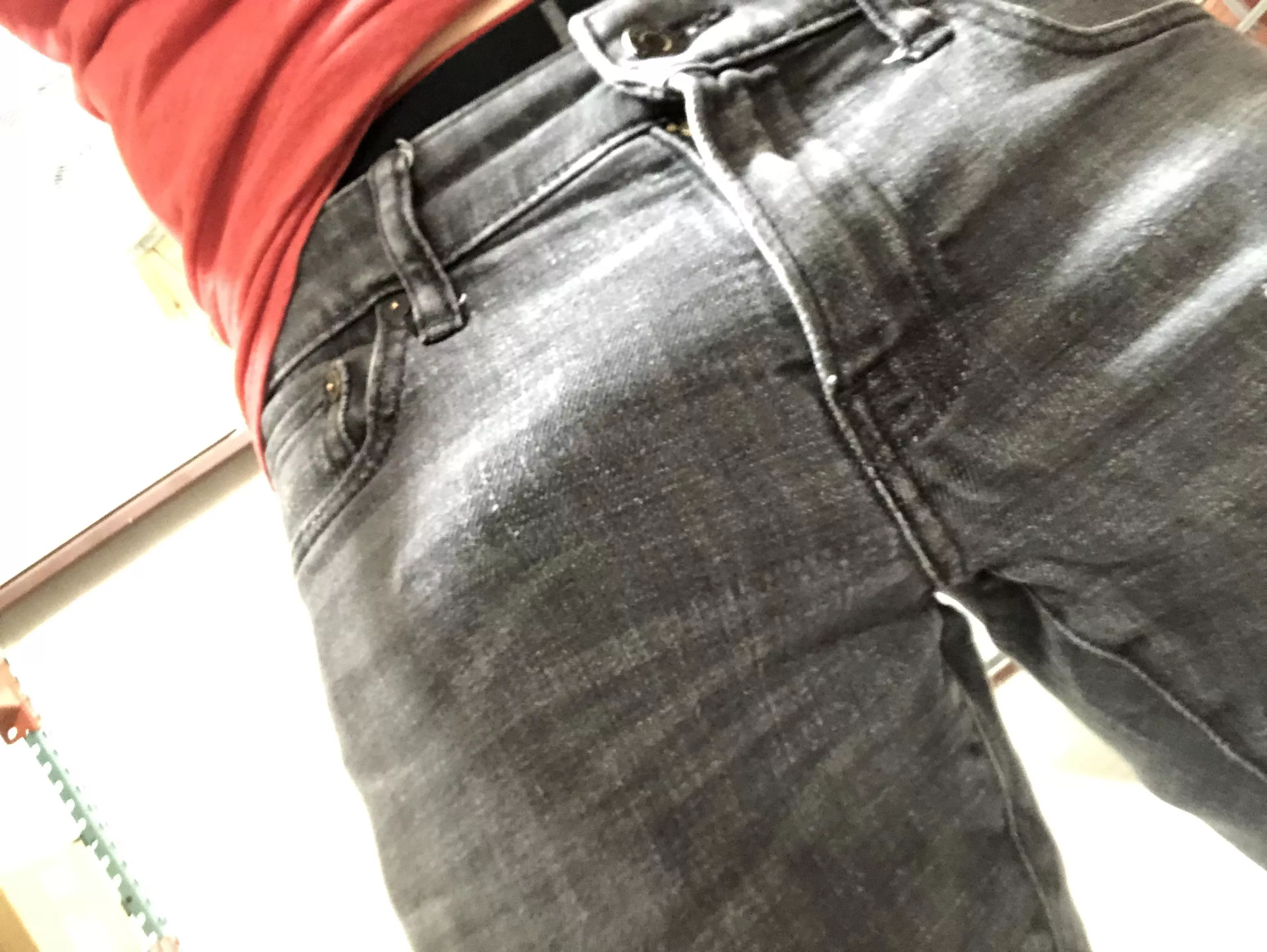 Jeans are a little snug