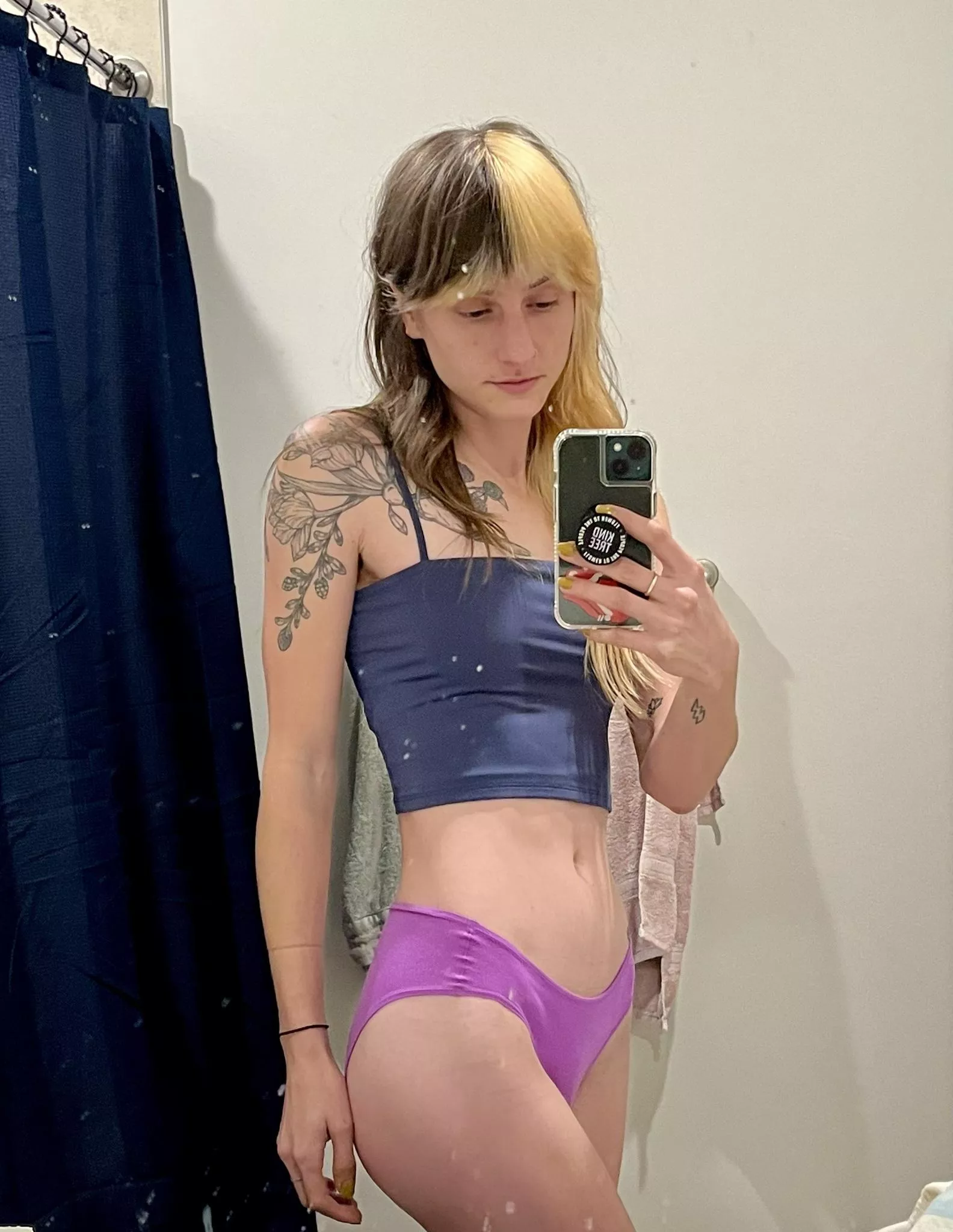 Just a pre shower selfie