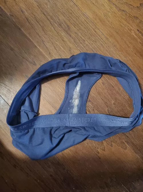 left by the bed this morning