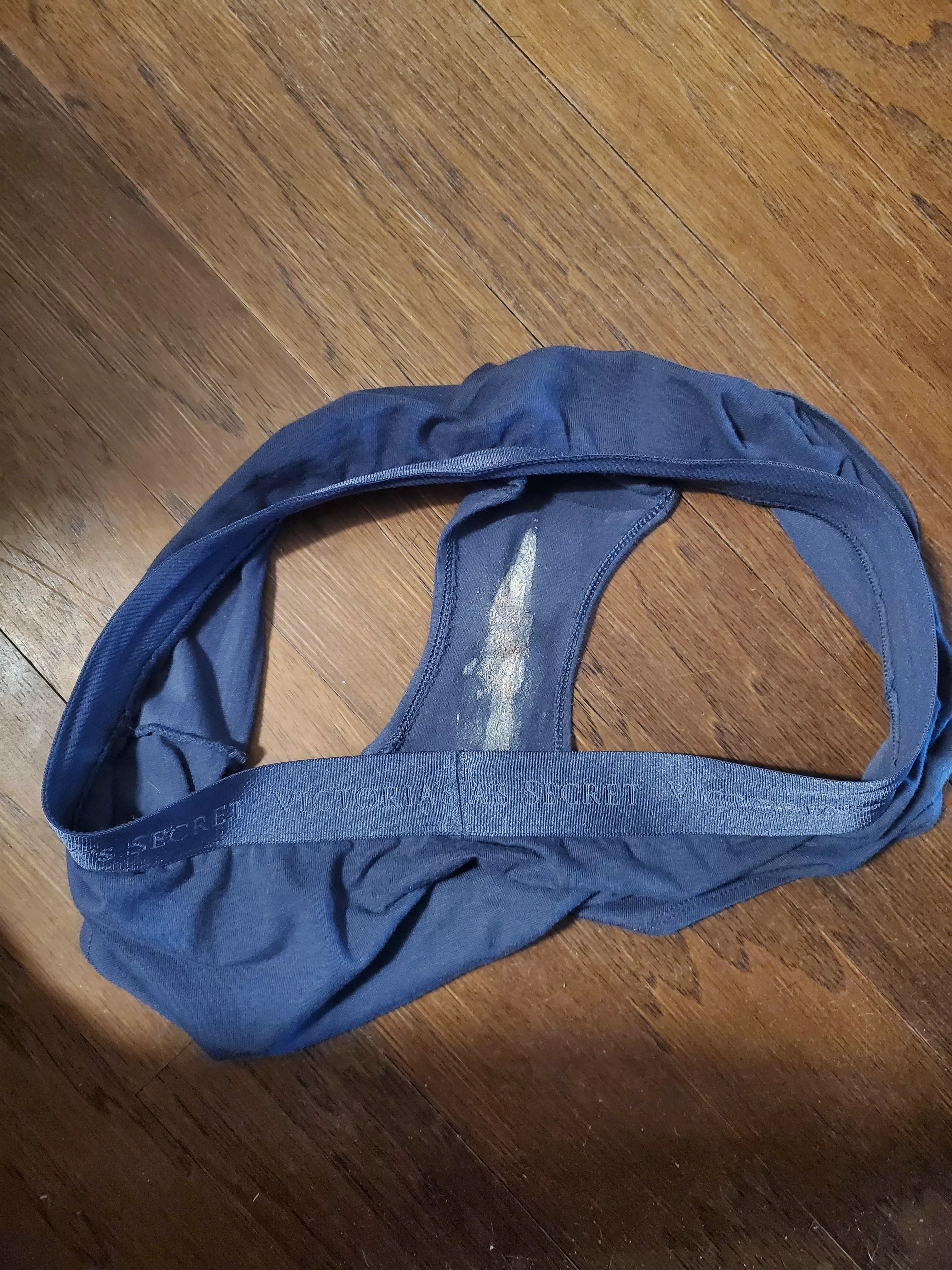 left by the bed this morning