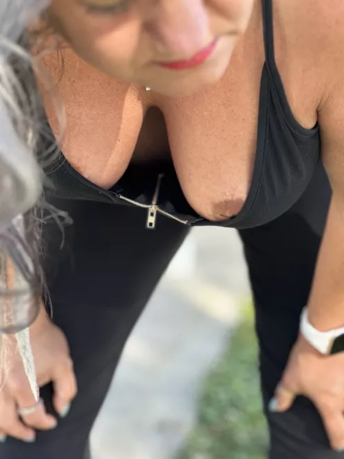 Looking for her Special Key.