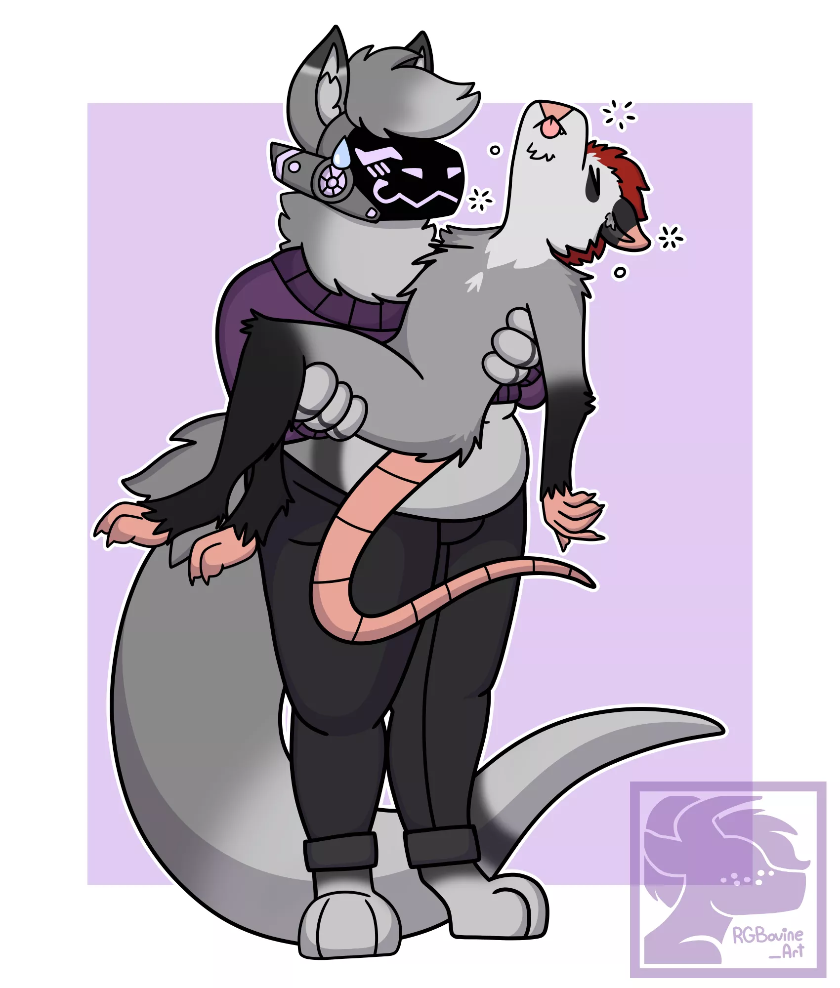 Looks like Toasty had a bit too much to drink for New Years! (art by me)