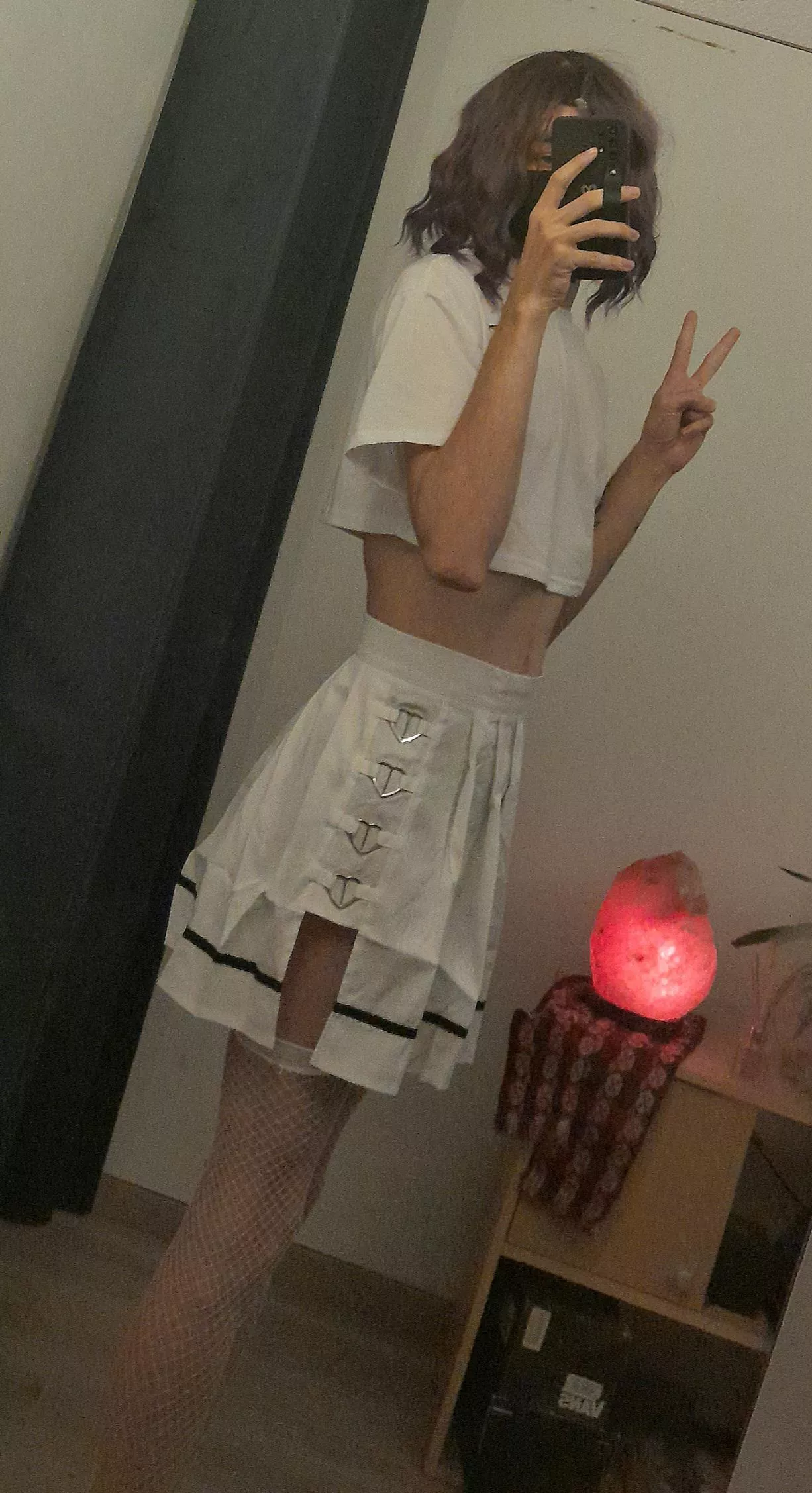 loving this white outfit.. what do u think? 🤍