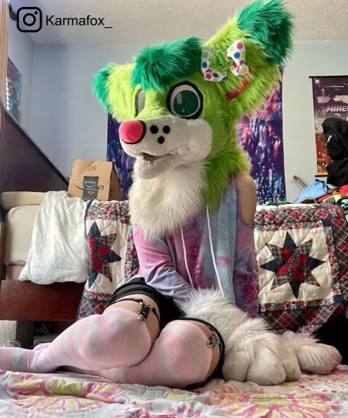 Melon being cringe this fursuit Friday lmk what y’all think lol