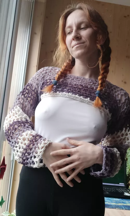 my first crochet project of the year