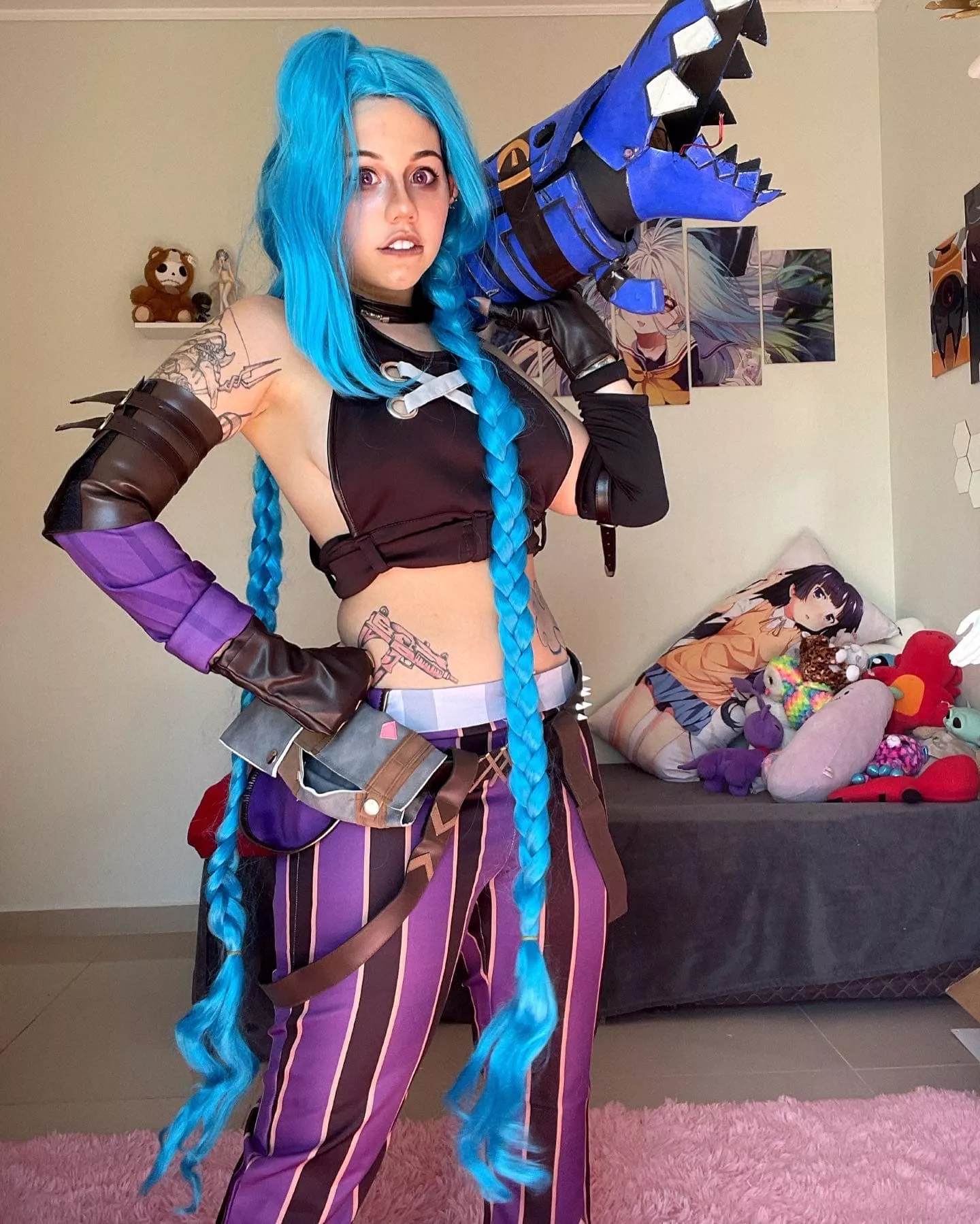My Jinx cosplay! (Kinechan) [League of Legends]