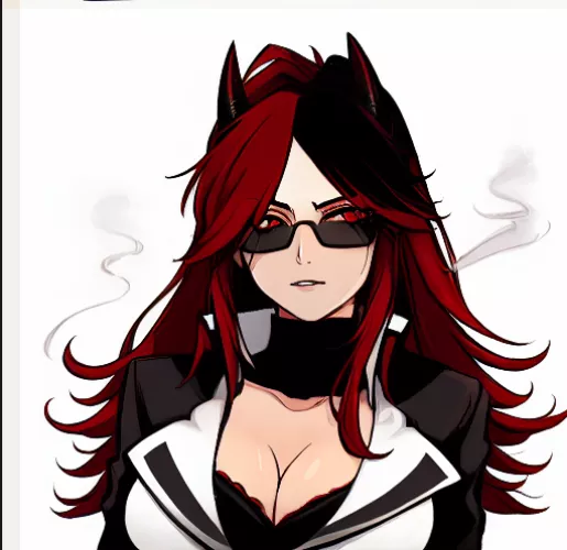 Oni Girl boss (AI made)