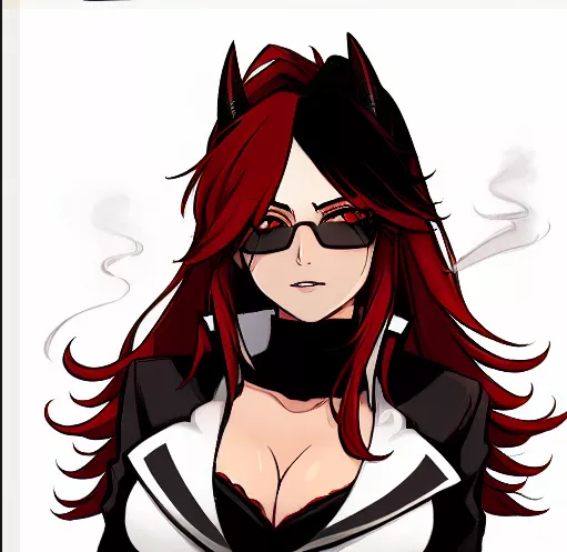 Oni Girl boss (AI made)