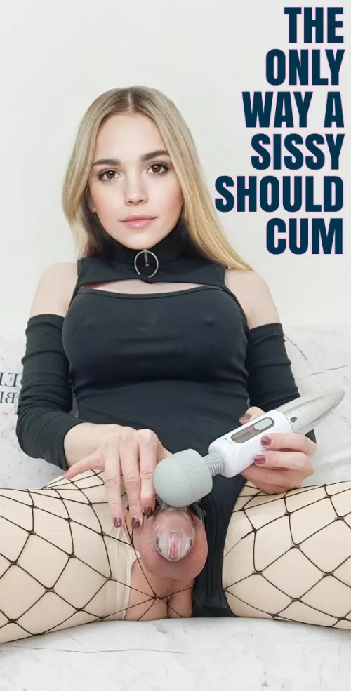 Pleasure through denial..