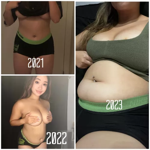 Same shorts, different belly 😩